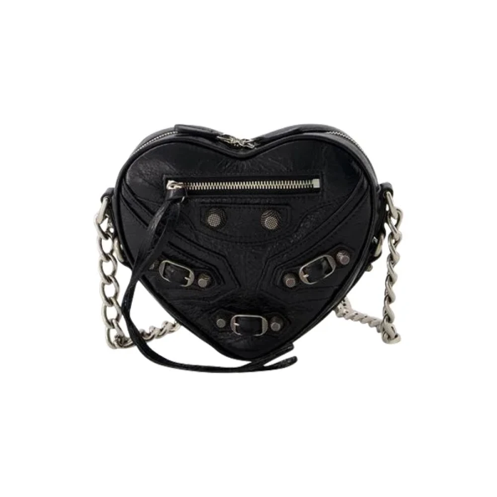 Balenciaga Vintage Pre-owned Leather shoulder-bags Black Dames