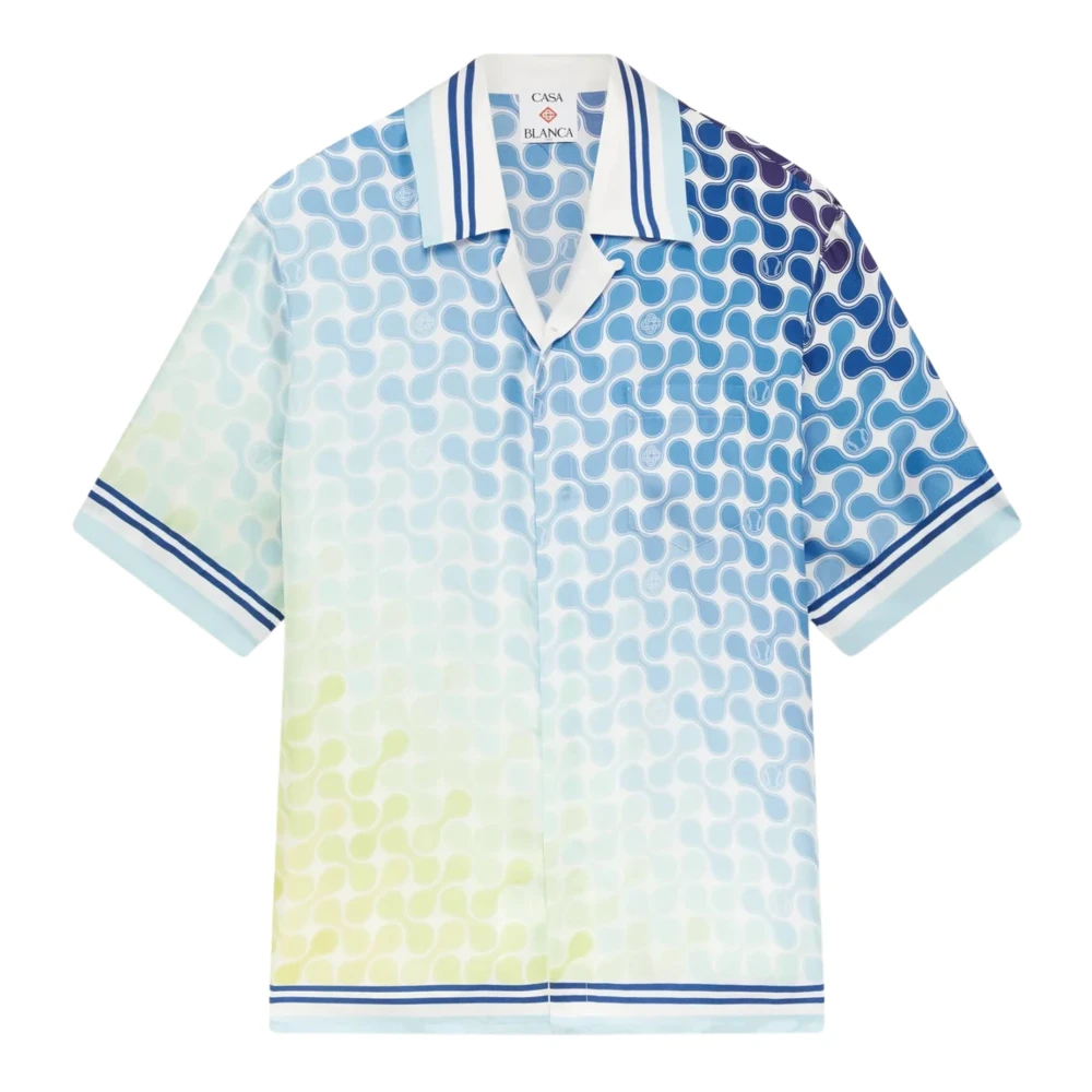 Casablanca Men's Multicolor Bowling Shirt