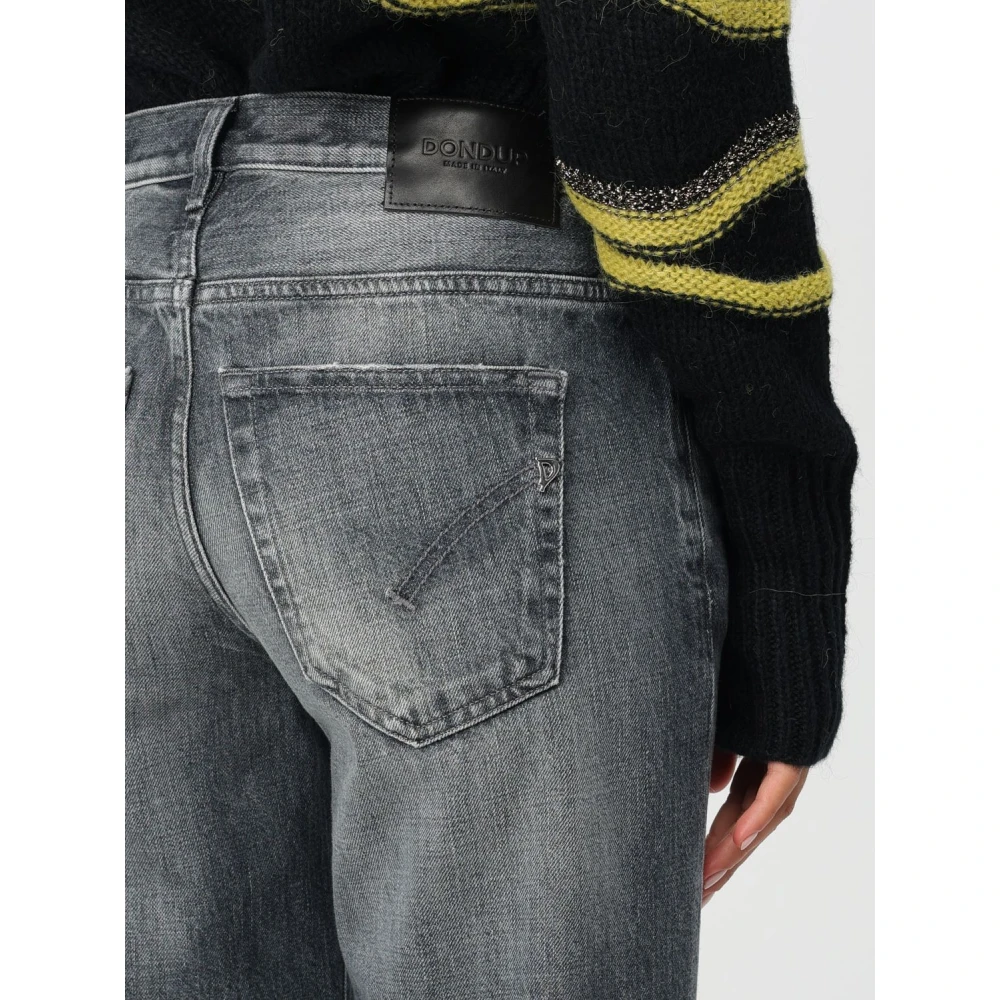 Dondup Denim Gewassen Jacklyn Broek Gray Dames