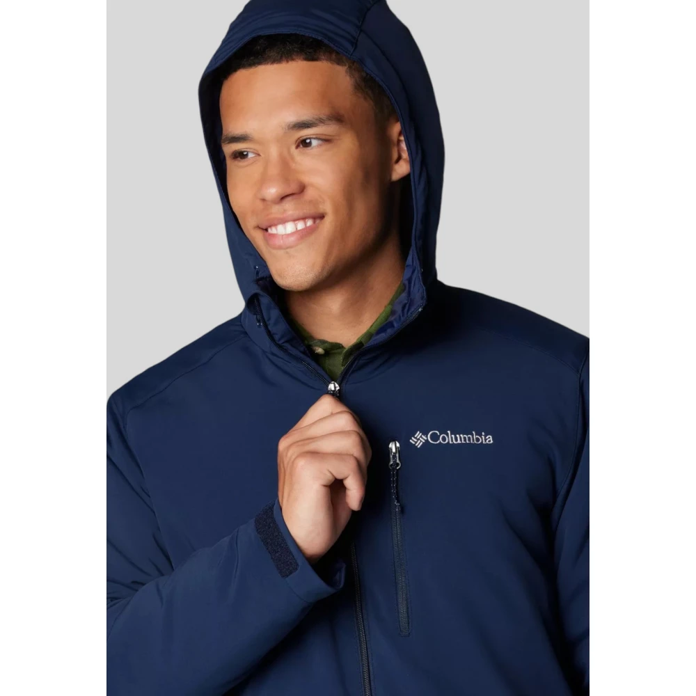 Columbia Gate Racer Softshell Jas voor buitenactiviteiten Blue Heren