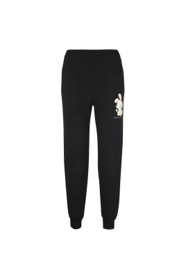 Logo Print Bomull Track-Pants