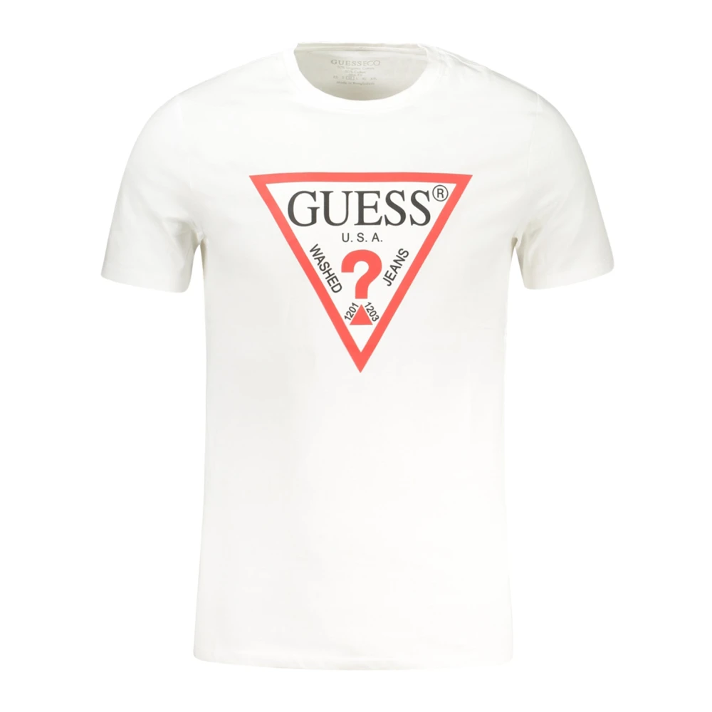 Guess - Tops > T-Shirts - White - Guess - Modalova