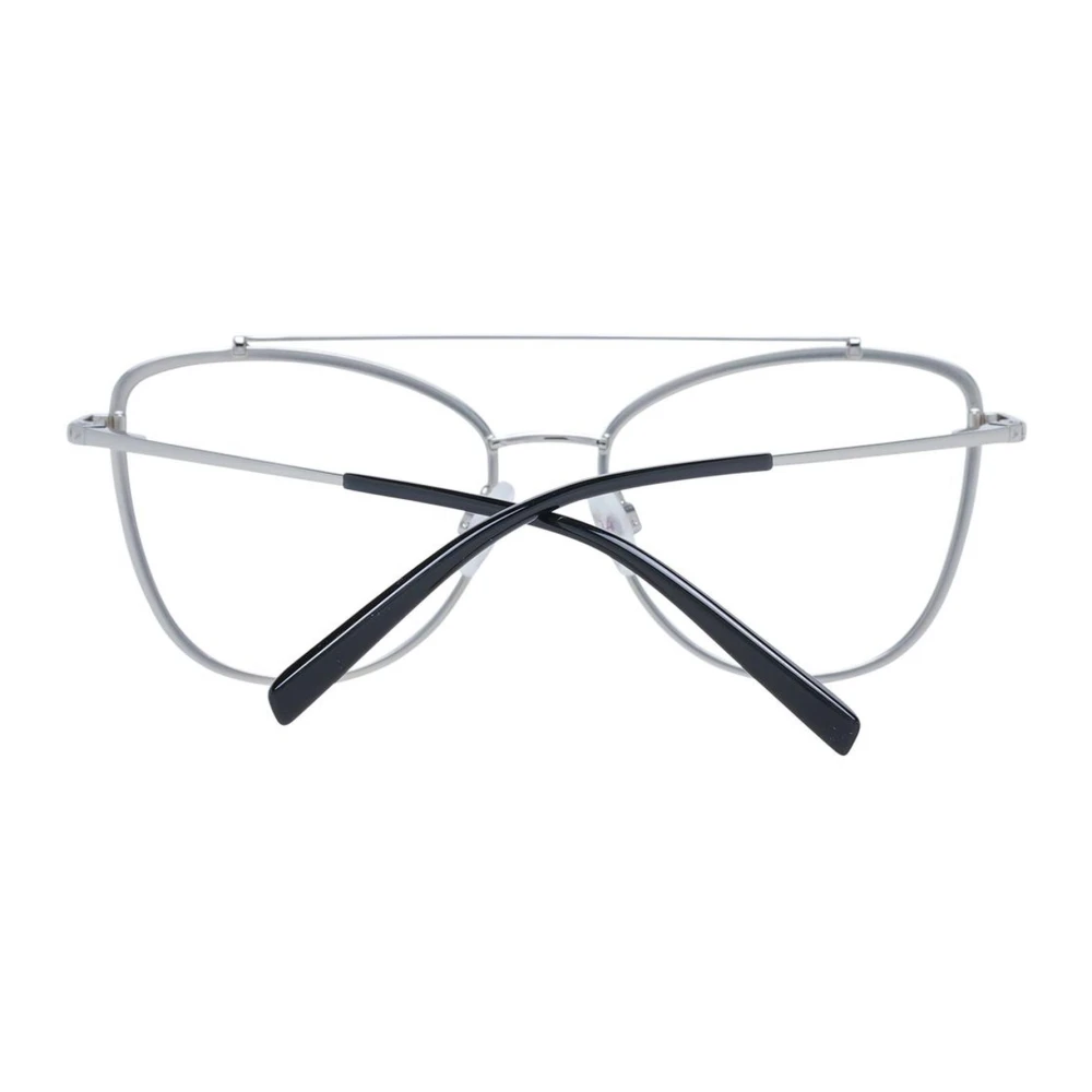 Ana Hickmann Zilveren Aviator Optische Frames met Veerscharnier Gray Dames