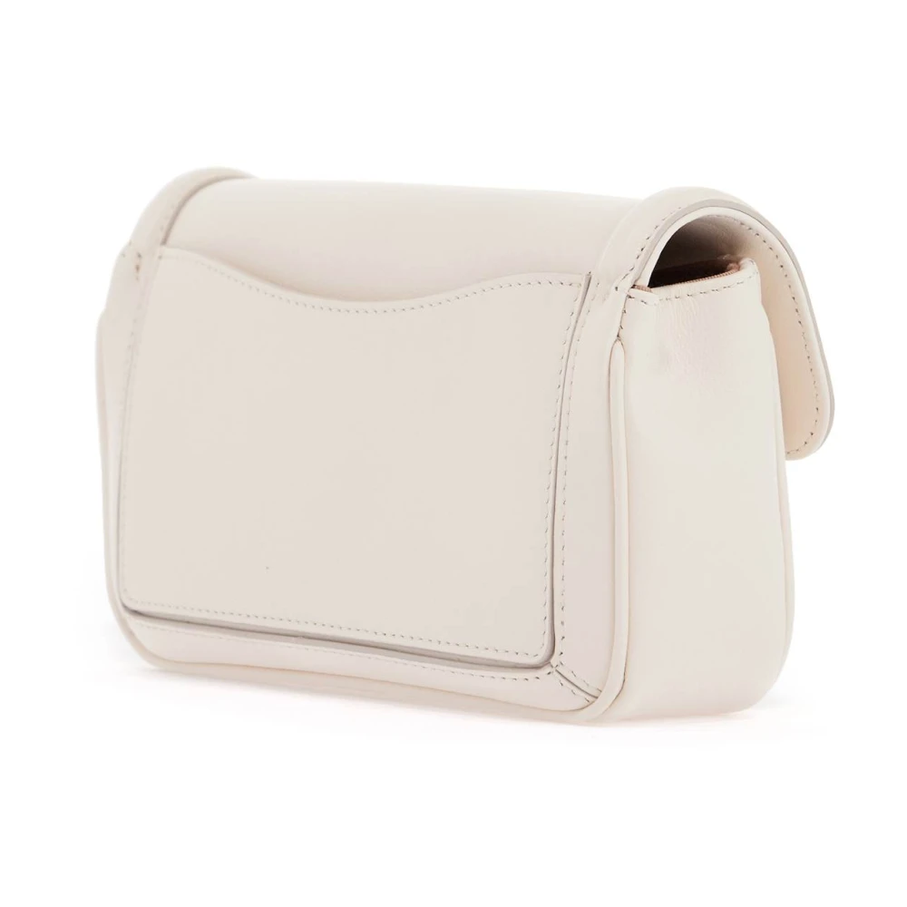 Roger Vivier Kristallen Gesp Clutch Tas White Dames