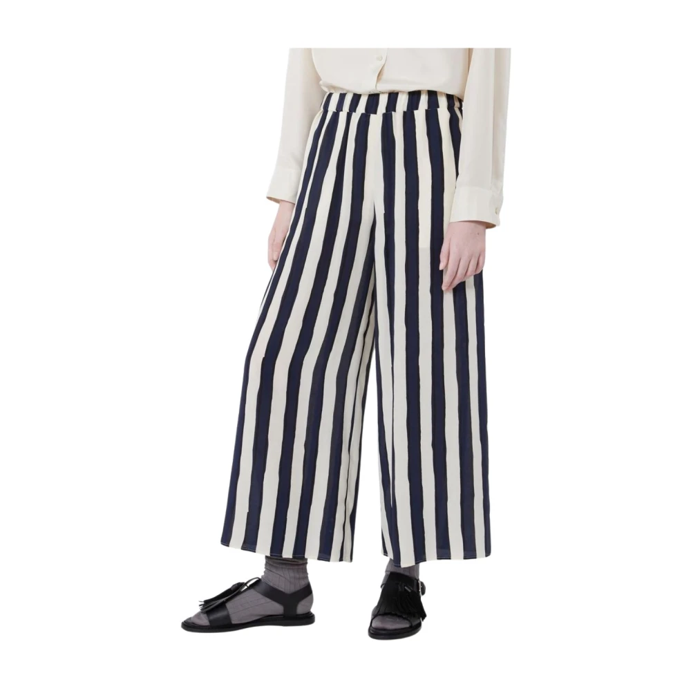 Weekend Max Mara Femme Multicolor - Wide Pantalons - Pantalons - E - Taille: 38 Fr
