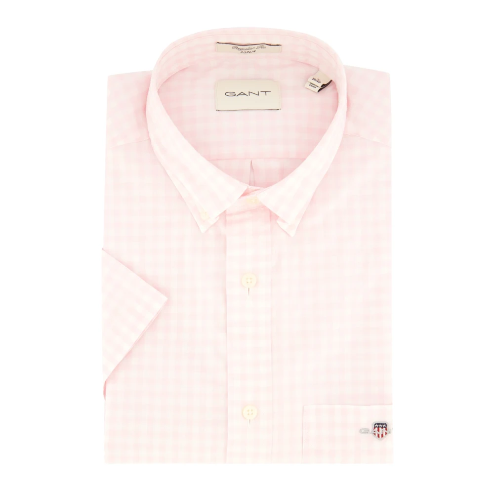 Gant Casual Roze Overhemd Pink Heren