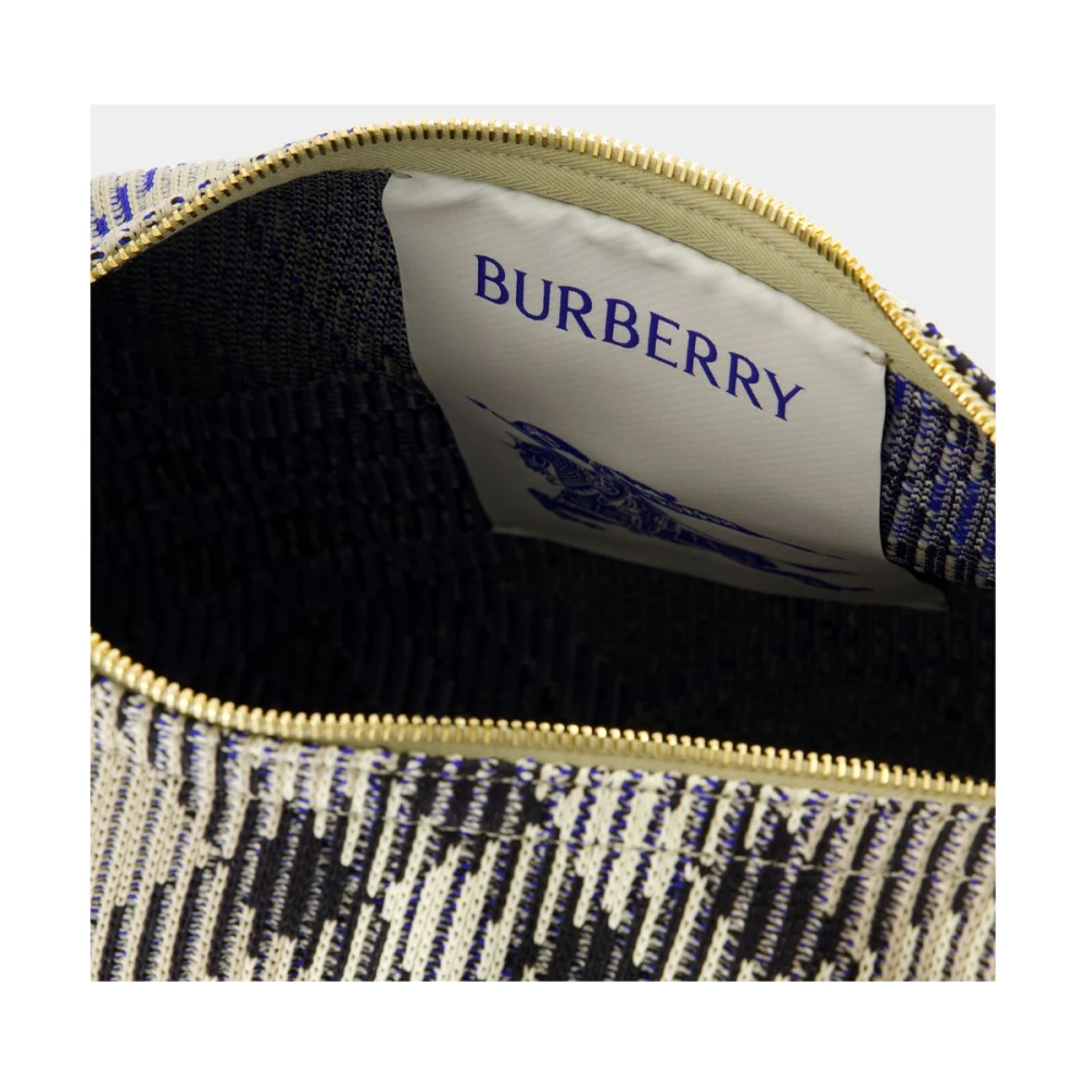 Burberry Nylon Schoudertas Neutraal Lichen Multicolor Dames