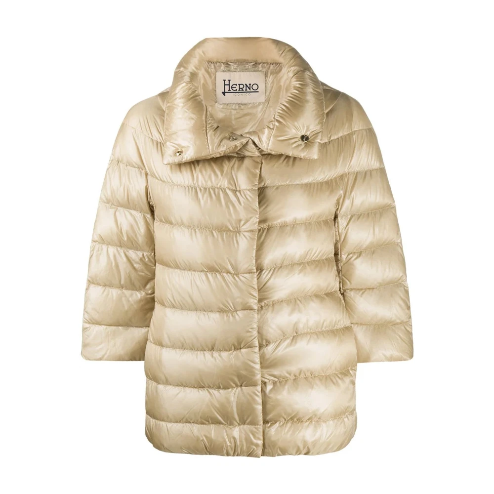 Herno - Coats > Parkas - Beige - Herno - Modalova