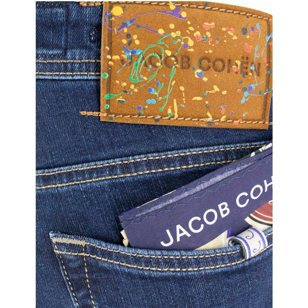 Jacob Cohën Super Slim Fit Whisker Jeans Blue Heren