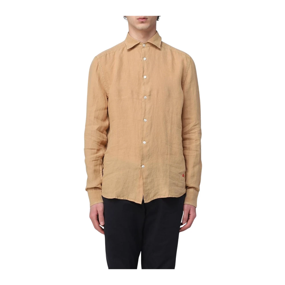 Peuterey Men's Beige Long Sleeve Shirt