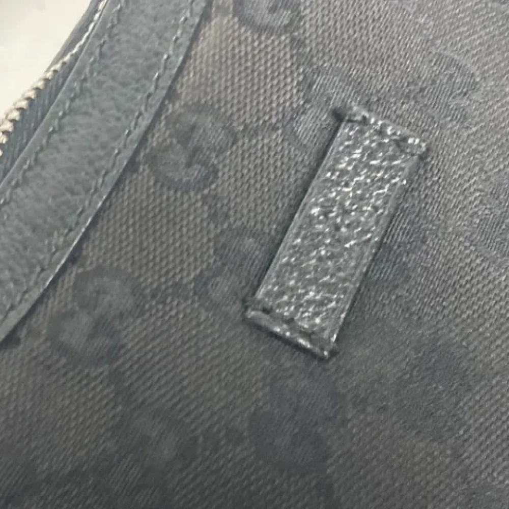 Gucci Vintage Pre-owned Canvas gucci-bags Black Heren