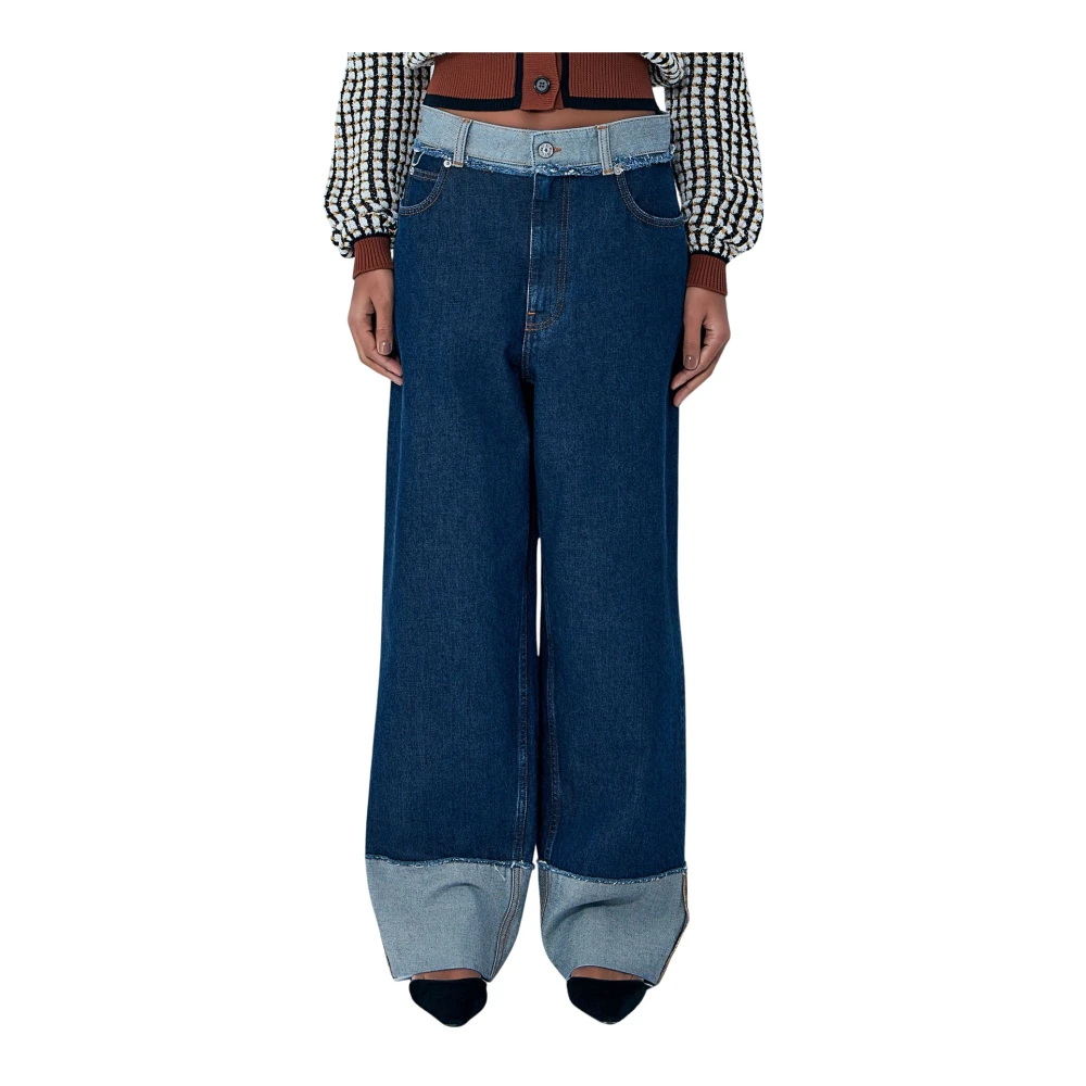 Marni Kvinno Blå Jeans Dam, M, Denim, Jeans I Denim