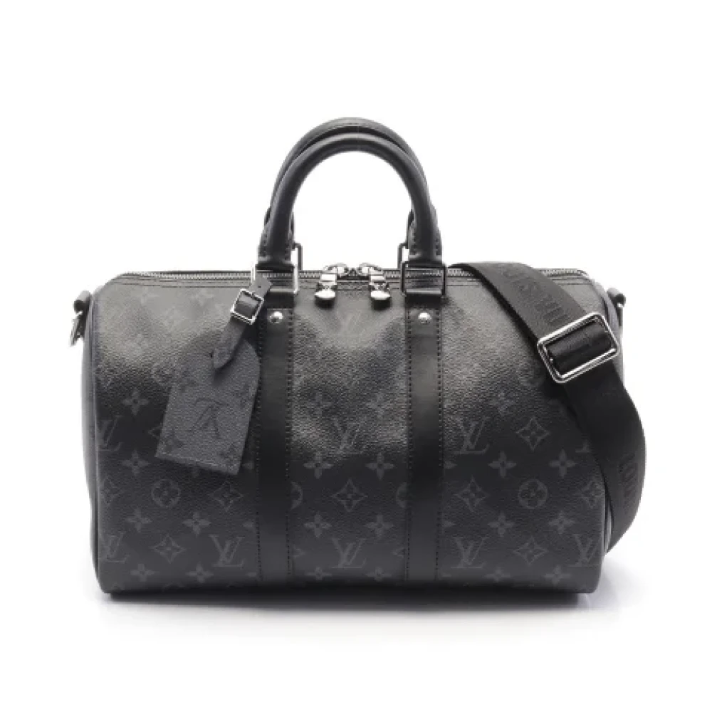 Louis Vuitton Vintage Pre-owned Canvas louis-vuitton-vskor Black, Herr