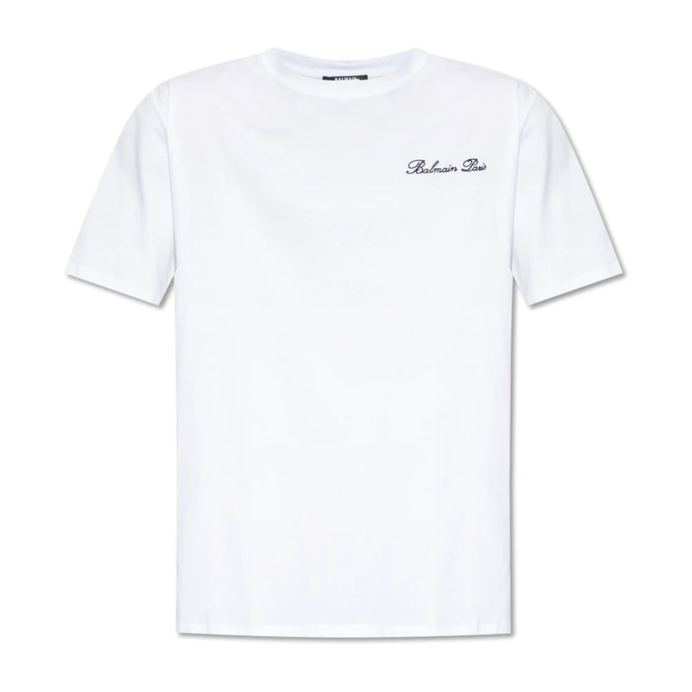Balmain - Tops > T-Shirts - White - Balmain - Modalova