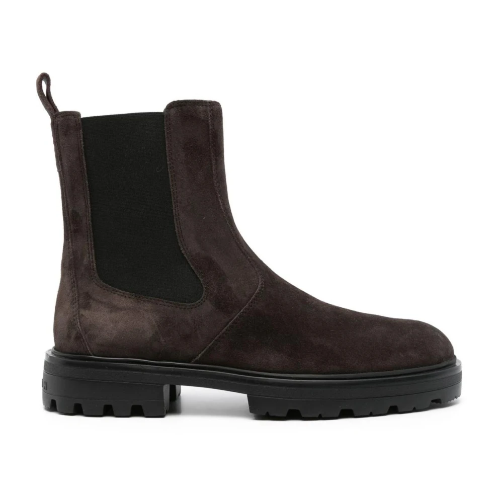 Hogan Men's Brown Chelsea Boots, 6 Uk, H673 Chelsea Boots