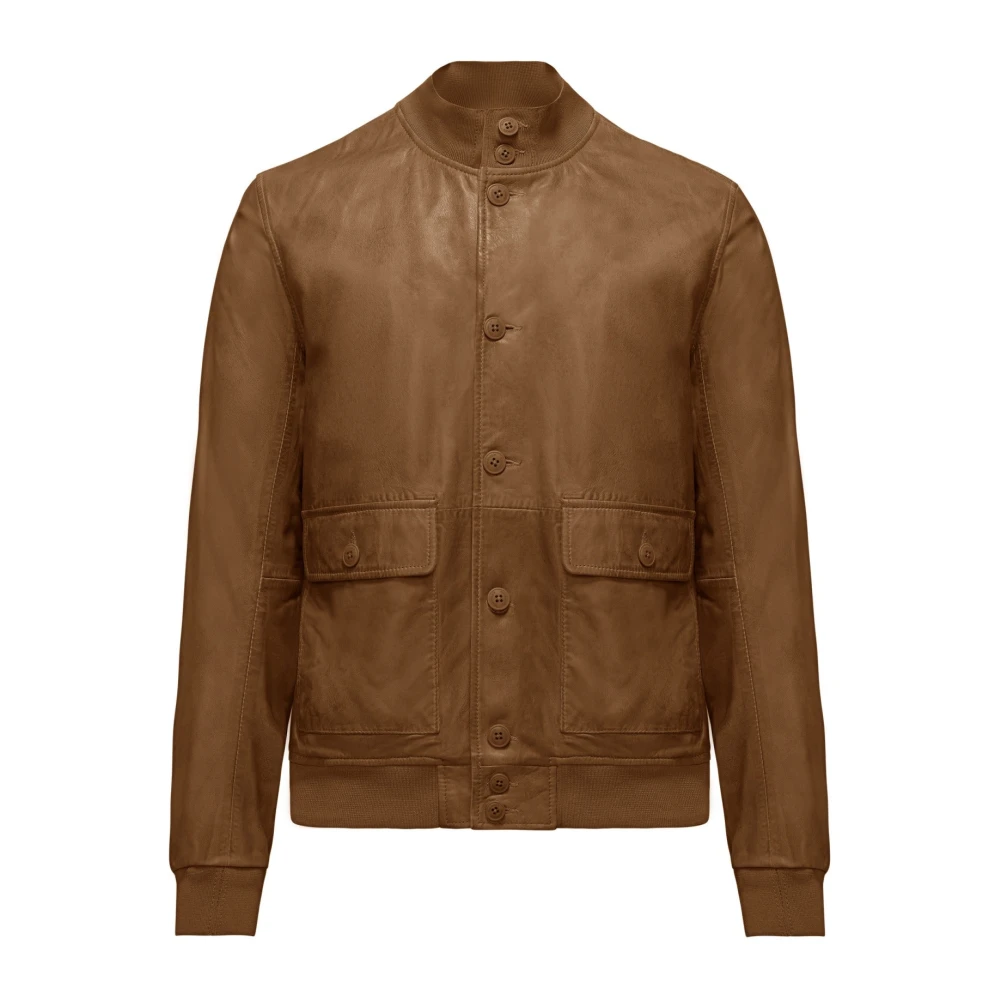 Jackets > Leather Jackets - - BomBoogie - Modalova