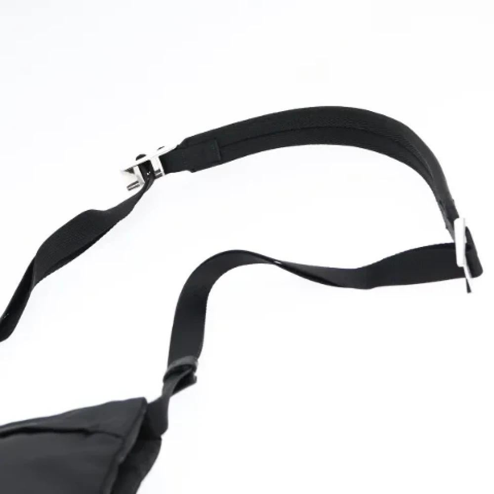 Prada Vintage Pre-owned Nylon prada-bags Black Dames
