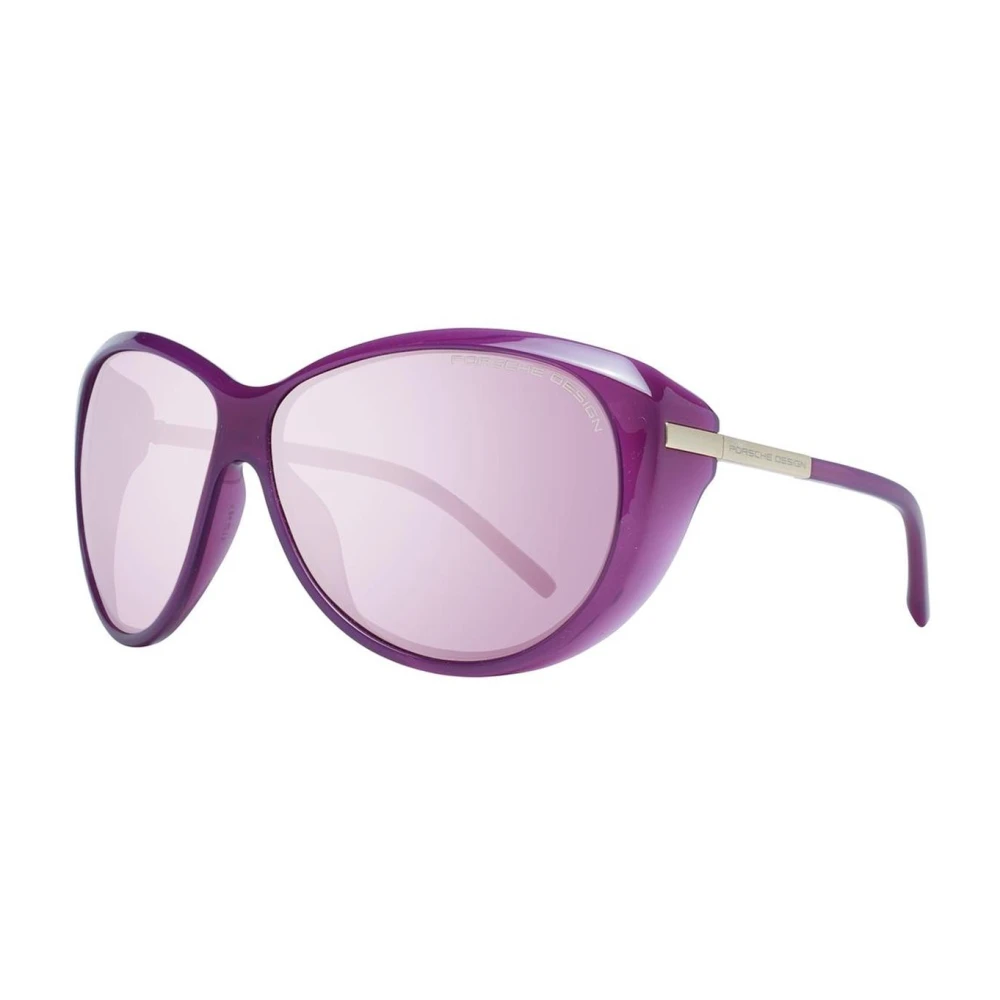 Porsche Design Women's Purple Polyamide Sunglasses With Gradient Lenses