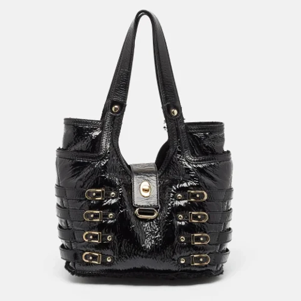Jimmy Choo Pre-owned Leather totes Black Dames