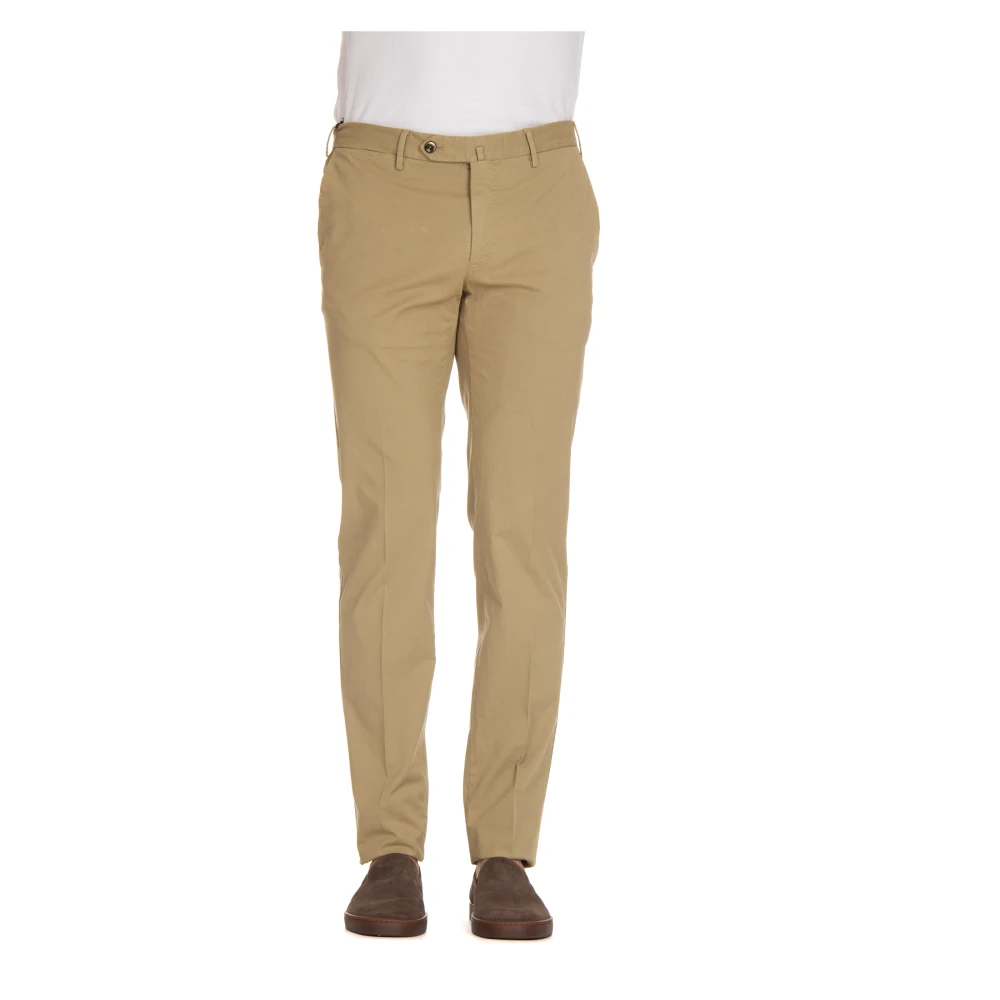 Pt Torino Uomo Beige Trousers