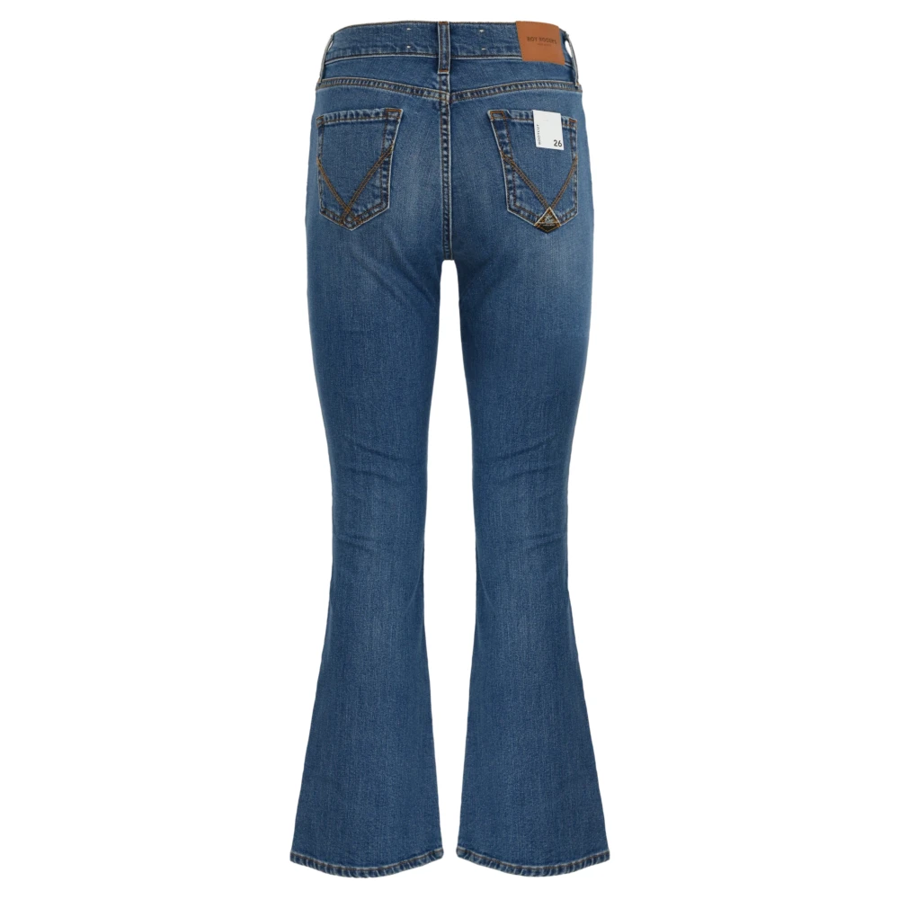 Roy Roger's Slim Fit Katoen Denim Jeans Blue Dames