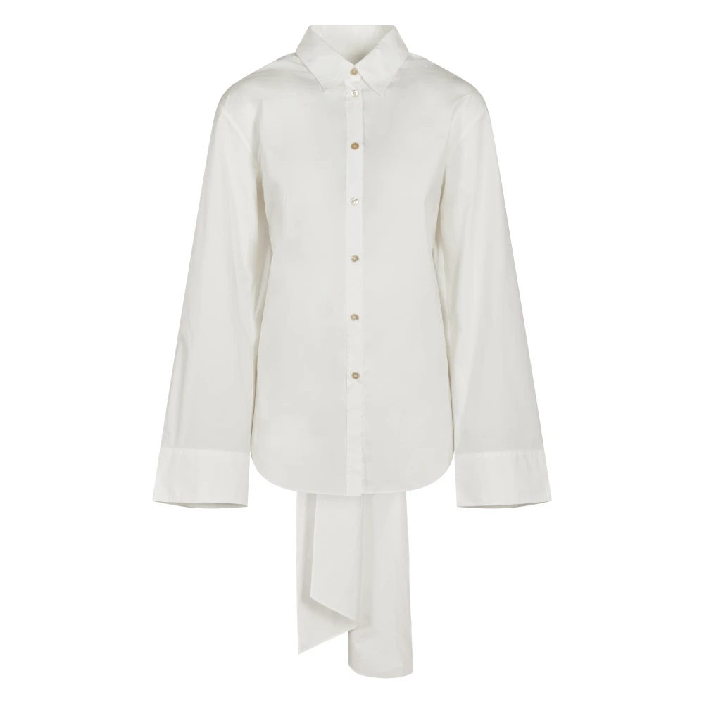 Forte Forte Women's White Shirts,, Shirt Elegant Style Medium