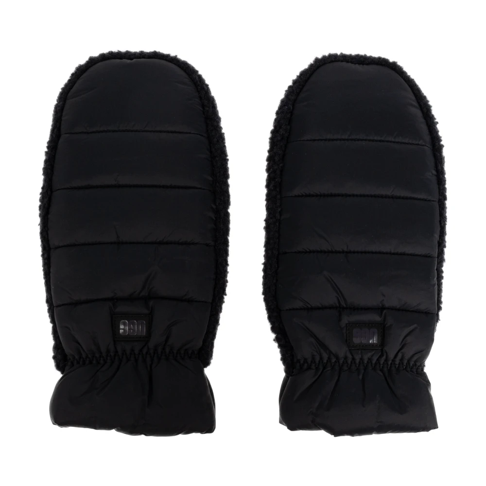 Ugg Handschoenen met logo Black Dames