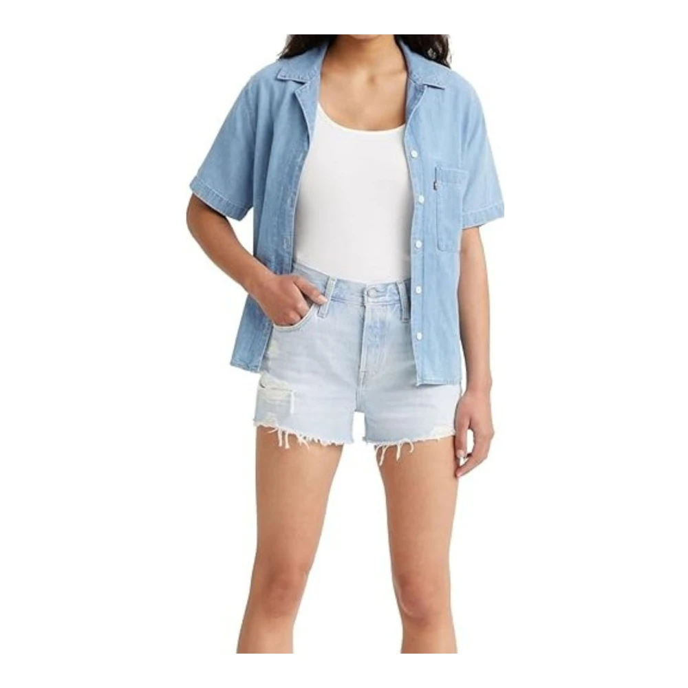 Levi's Originele Korte Dames Jeans Blue Dames