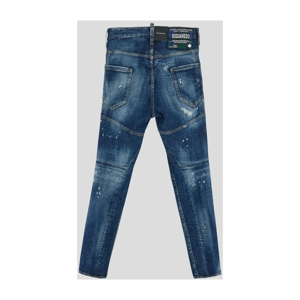 Dsquared2 Heren Denim Mode Blue Heren