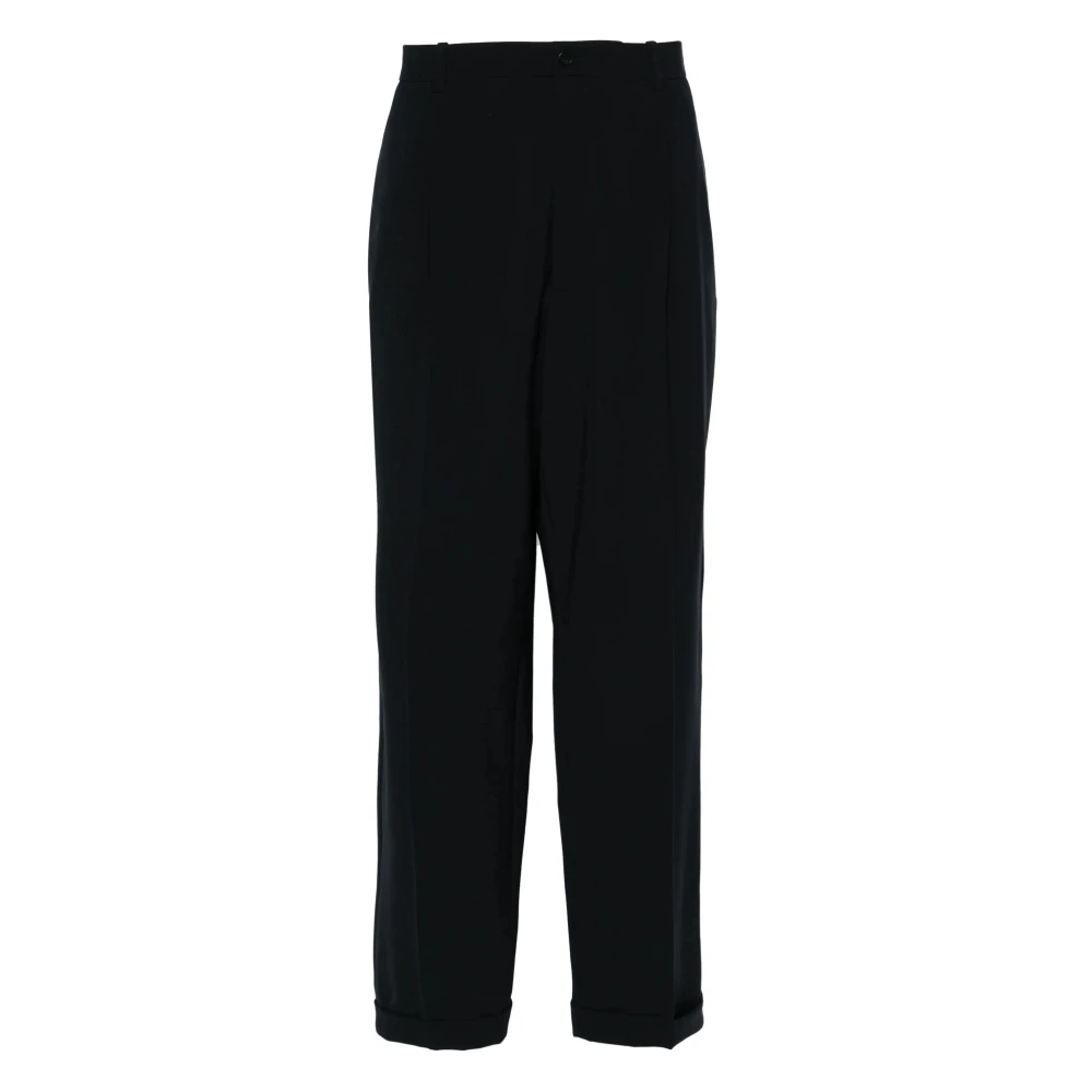The Row Suit Trousers Blue Heren