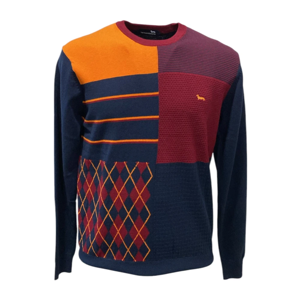 Harmont & Blaine Ronde Hals Trui Multicolor Heren