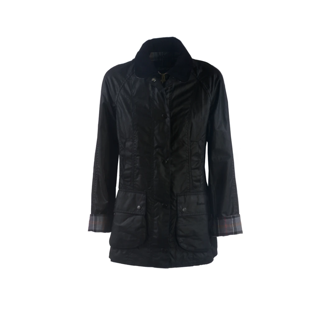 Barbour Beadnell Jacket Black, Dam