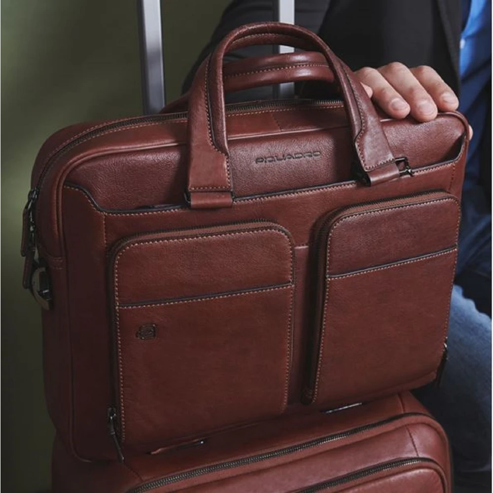 Piquadro Handbags Brown Unisex