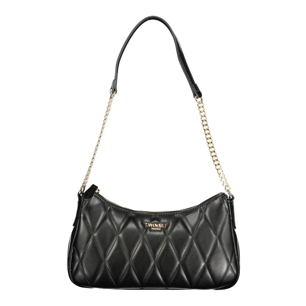 Twinset Women's Black 1-Handle Chain Shoulder Bag