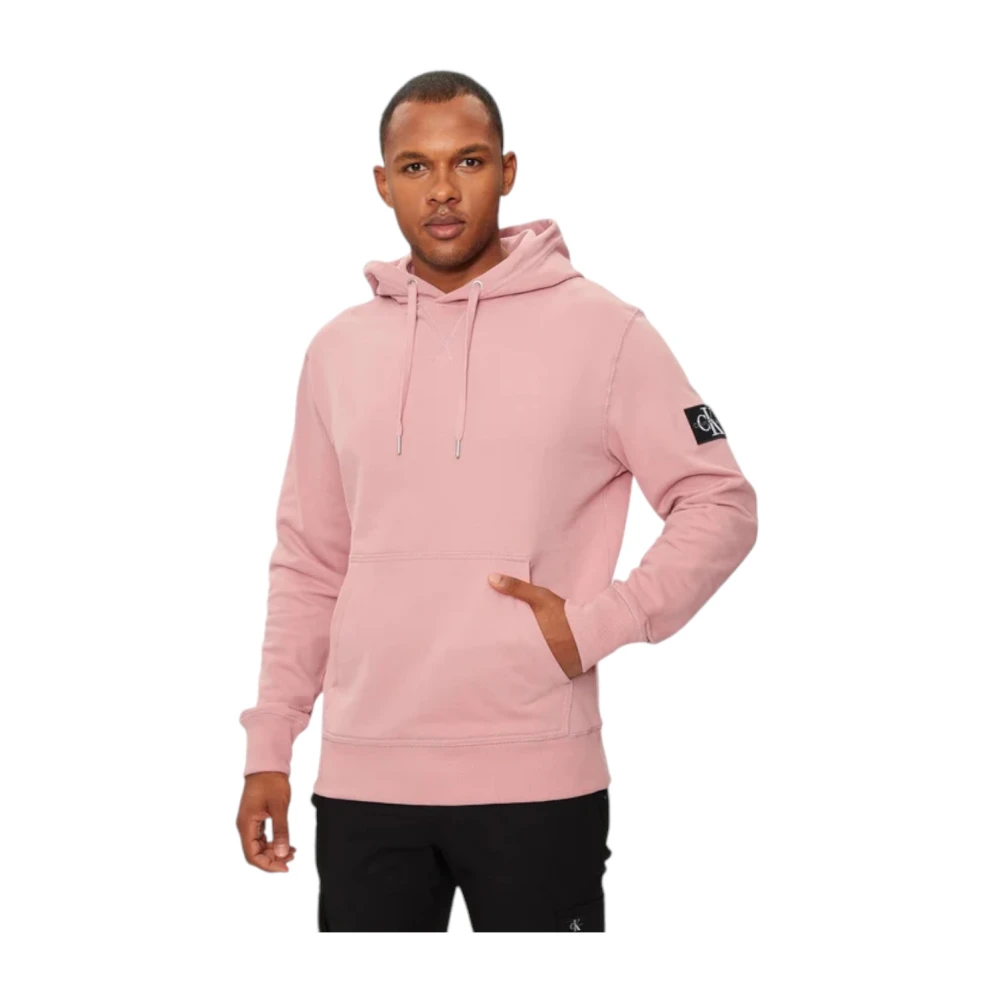 Calvin Klein Stijlvolle Sweatshirt voor Mannen Pink Heren