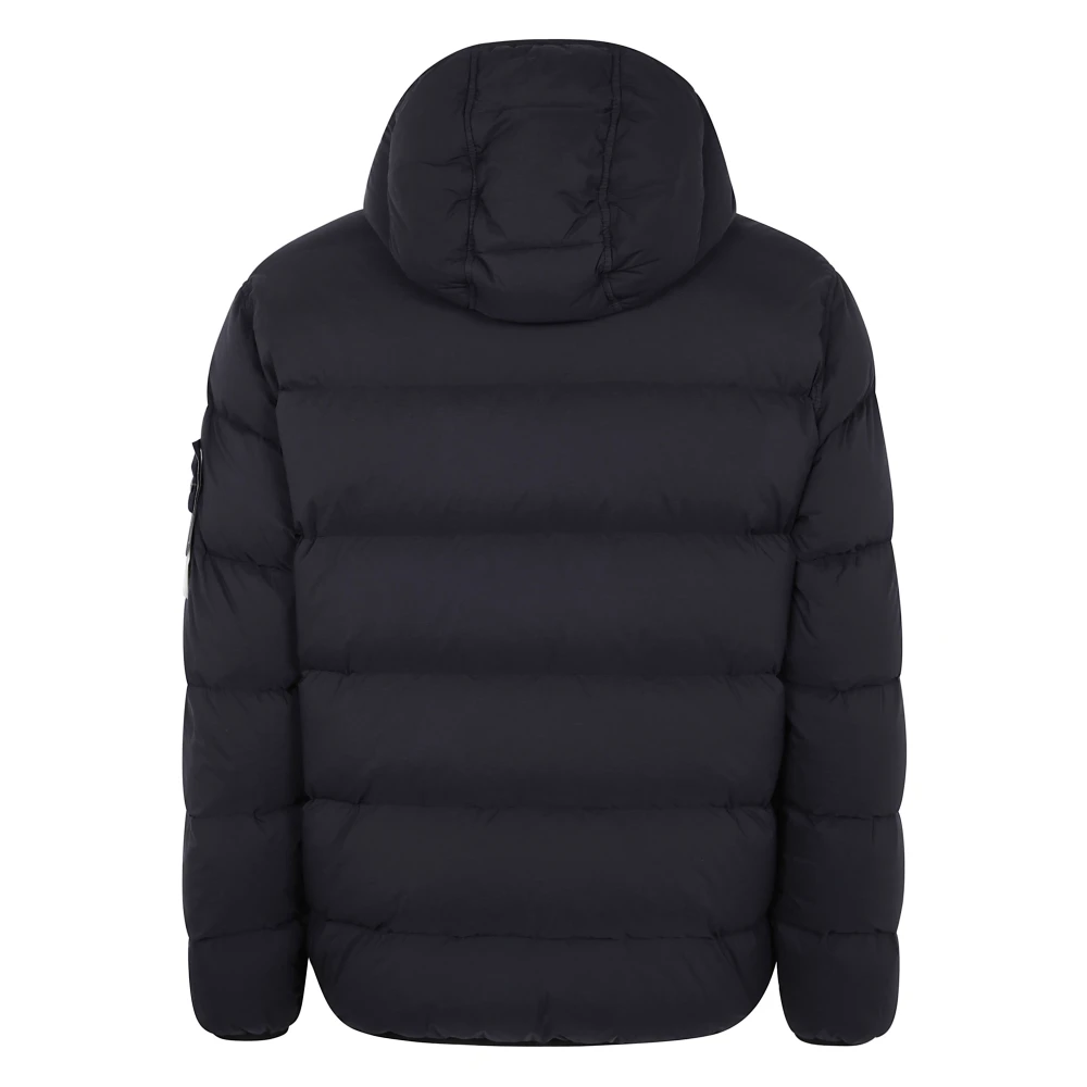 Stone Island Pufferjas voor Mannen Black Heren