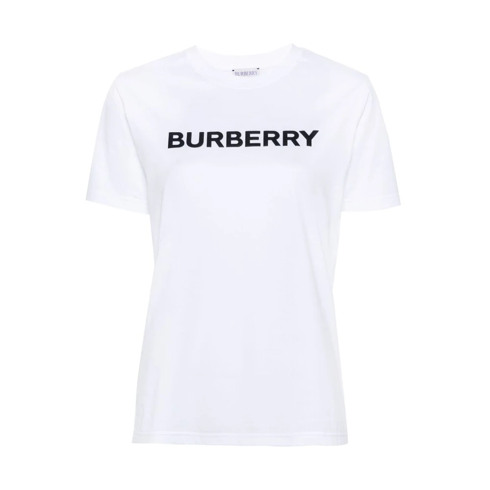 Burberry Logo Print Crew Neck T-shirt White, Dam