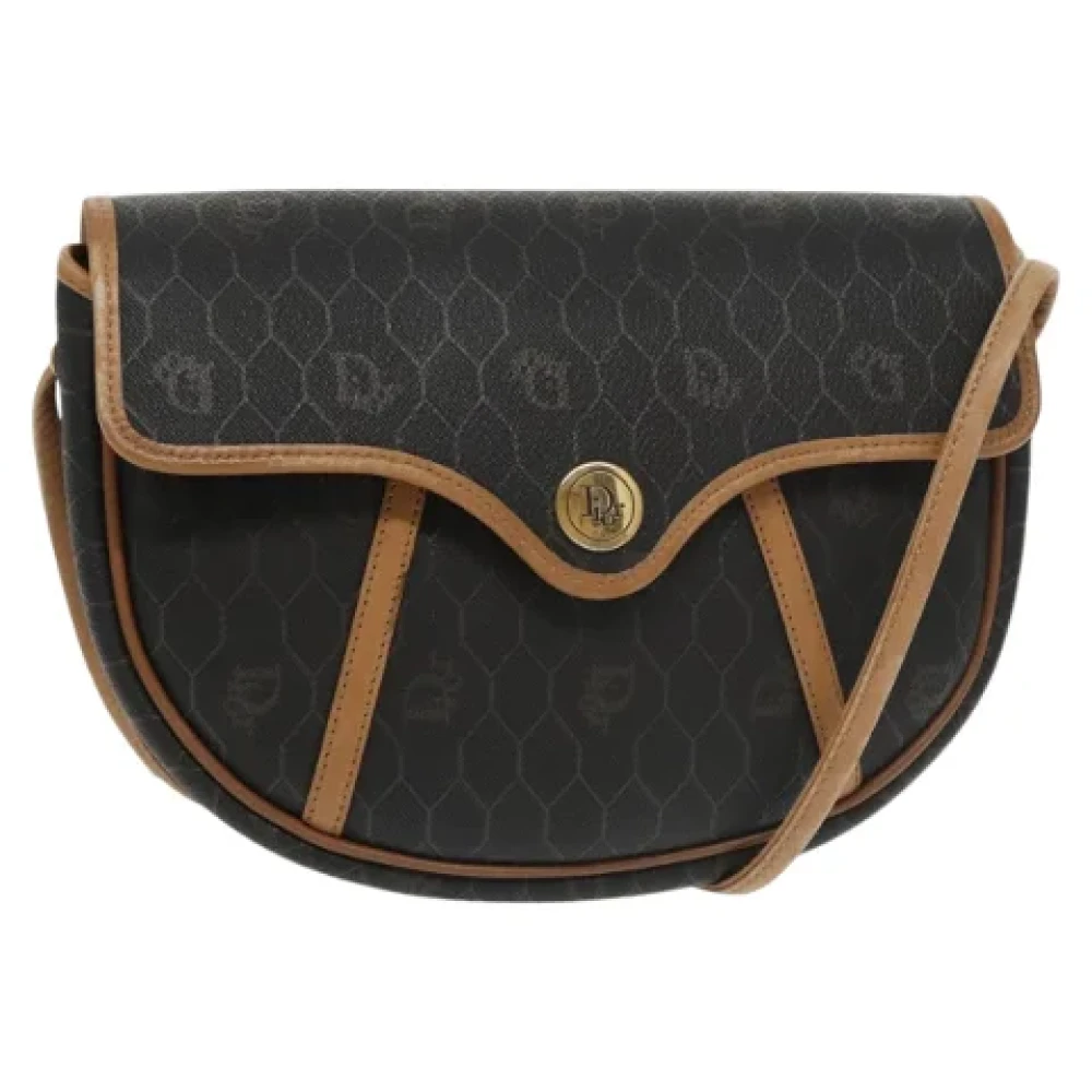 Dior Vintage Pre-owned Canvas dior-bags Black Dames