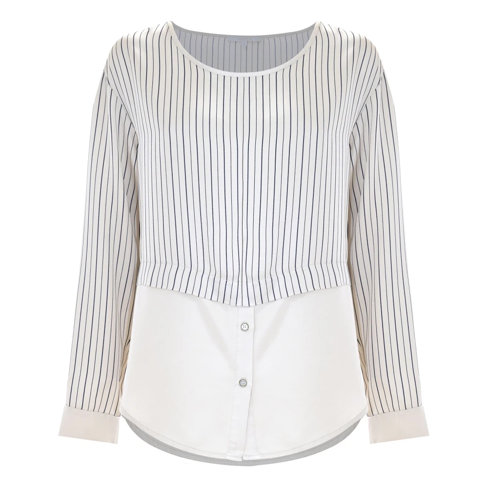Kocca Stijlvolle Blouses voor Vrouwen Beige Dames
