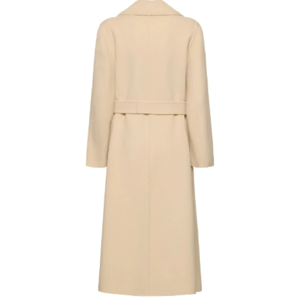 Max Mara Weekend Crème Wol Wikkeljas Beige Dames