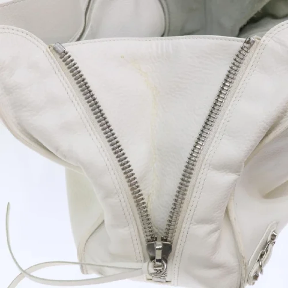 Balenciaga Vintage Pre-owned Leather balenciaga-bags White Dames
