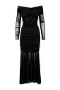 robe-longue-statement-avec-coupe-ajustable