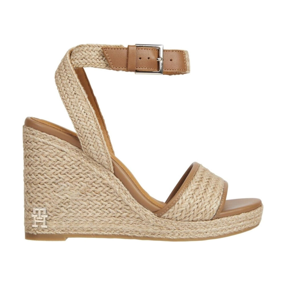 Beige Wedge Sandal Tommy Hilfiger Women s Fashion Miinto