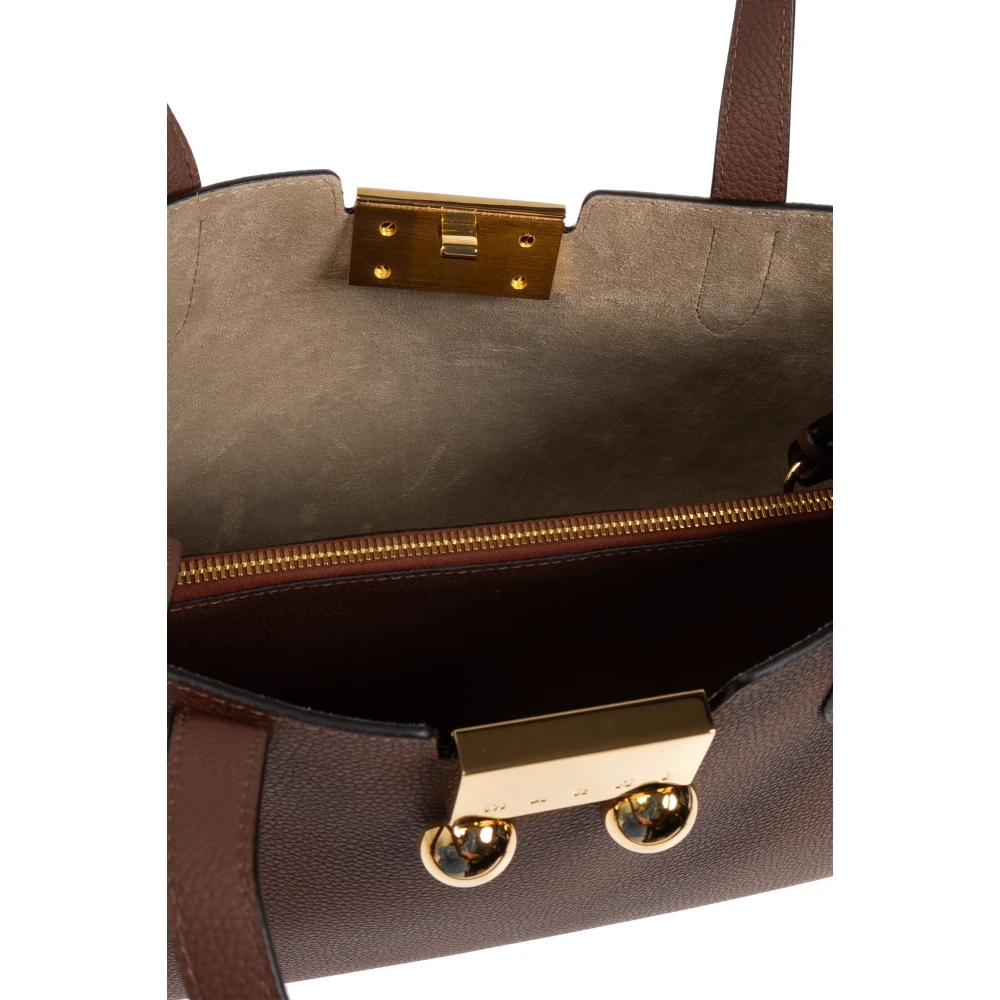 Marni 'Trunkaroo' boodschappentas Brown Dames