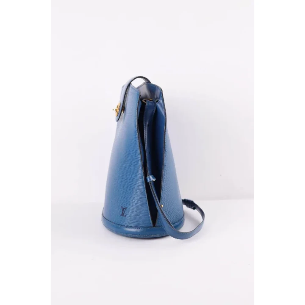 Louis Vuitton Vintage Pre-owned Leather louis-vuitton-bags Blue Dames