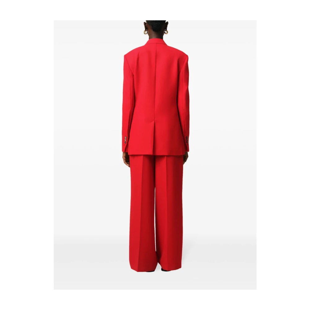 Ami Paris Rode Blazer Americana Jas Red Dames