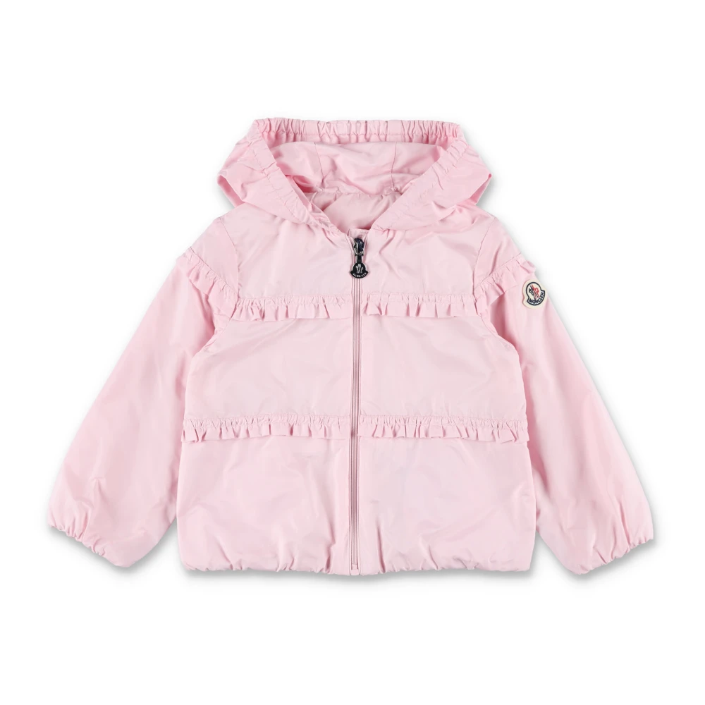 Moncler Girls Pink Light Jackets, 18 M, Hiti Jacket