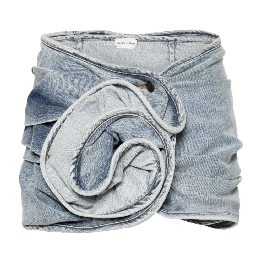 Magda Butrym Blauwe Denim Rok 02 Blue Dames