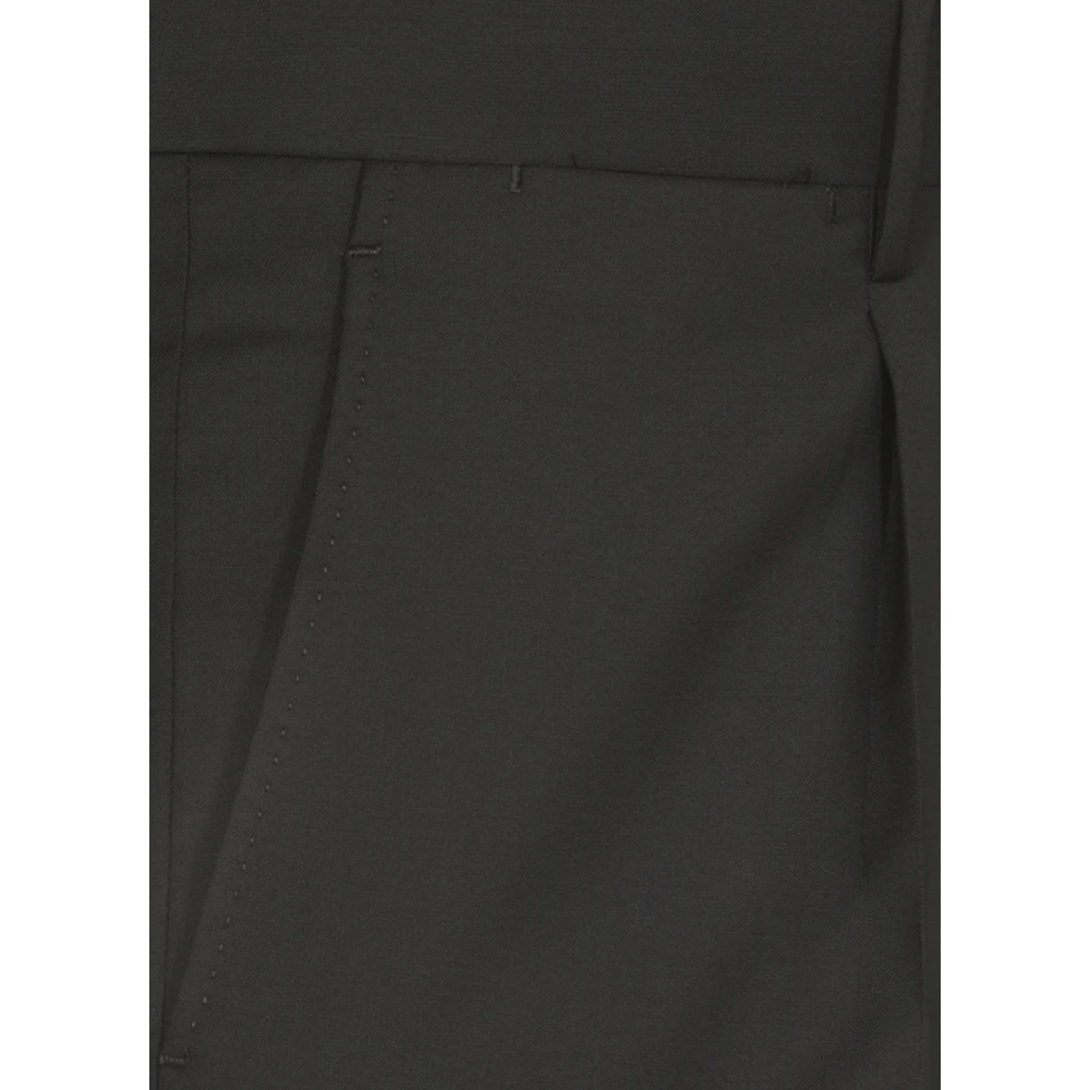 Tagliatore Zwart pak Black Heren