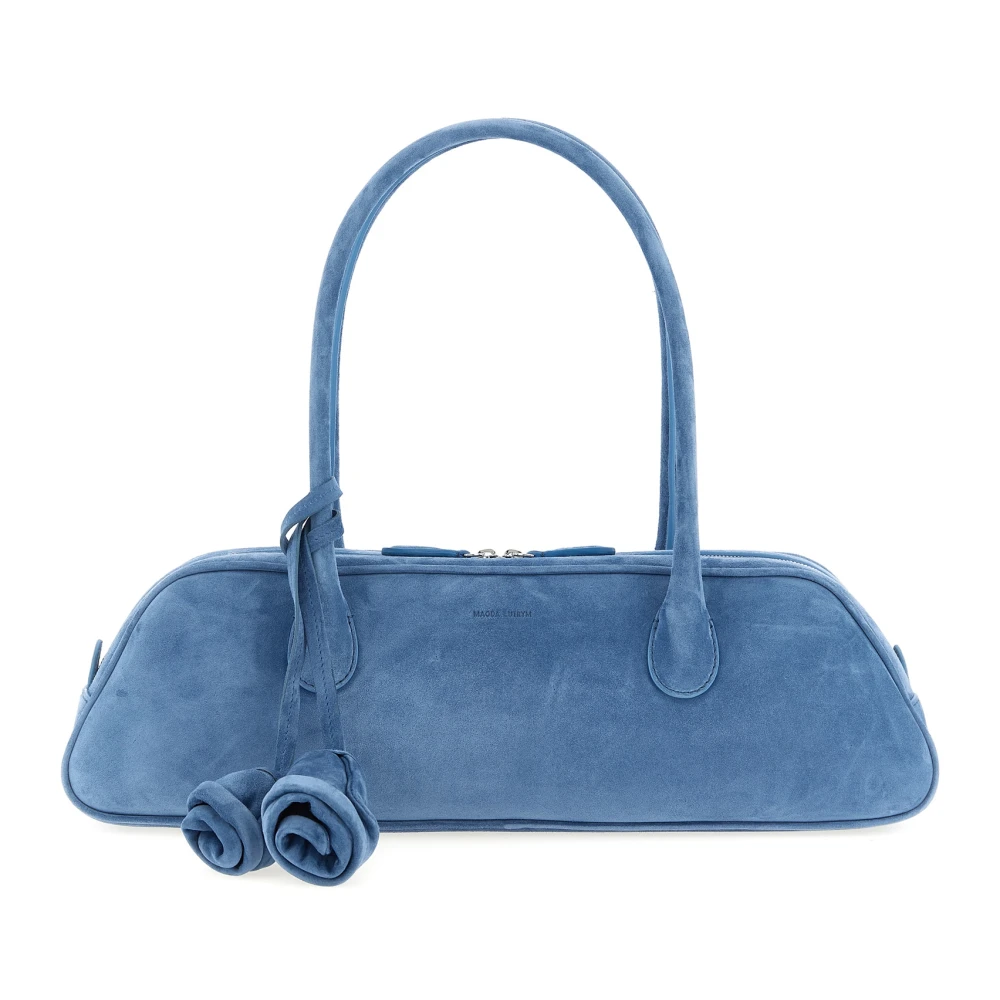 Magda Butrym Women's Blue Brigitte Trapeze Shoulder Bag
